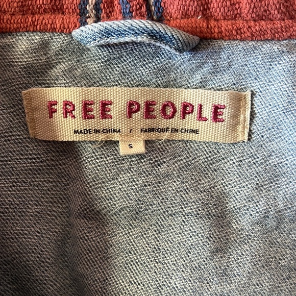 Free People Baja hooded denim jack - Picture 4 of 4